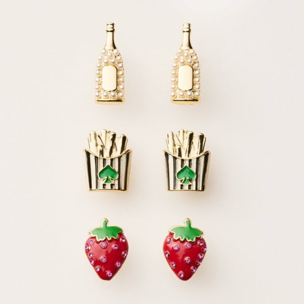 Kate Spade x Target Three Pack Stud Earrings